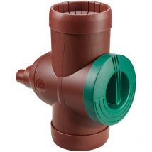 Garantia Regensammler Inox dn 68-100 braun inkl. Filtereinsatz