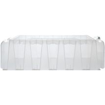 Garantia – Tunnel De Culture Sunny 3,5m – Structure En Plastique Robuste – Système De Ventilation Intégré – Gouttières Pour Collecte D'Eau