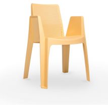 Play eco Fauteuil Intérieur, Extérieur Jaune Feu - Set 4 - Garbar
