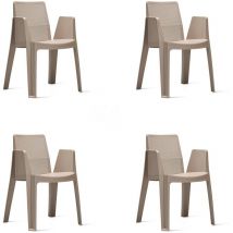 Play Fauteuil Intérieur, Extérieur Set 4 Sable - Garbar