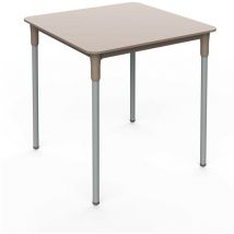 Garbar - zurich Table Carrée Intérieure, Extérieure 70x70 Sable