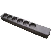 Multiprise Garbot Plast À 6 Prises K-it Noir Ras605bl, Z66000112-pa01