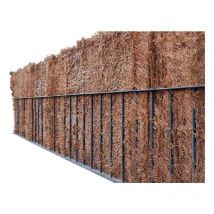 Jarbric - Garbric Seto artificial hoja fina marrón 1,5x3 Mt