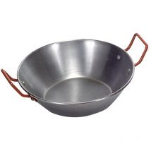 Sarten Honda Pulida Con Asas 30 cm.