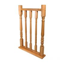 Garde Corps Bois Balustres Tournées Sur Mesure