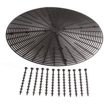 Garde-corps et filet de protection pour pots de fleurs, idéal pour sécuriser vos plantes en extérieur.