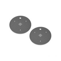 Lot de 2 dessous de plat magnétiques 2 pièces inox