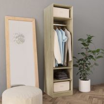 Design In - Garde-robe,Armoire de Rangement Chêne sonoma 50x50x200 cm Bois d'ingénierie CFW21866