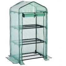 Serre en polyéthylène de Gardebruk 126x49x69cm - x