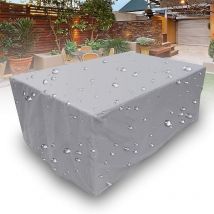 Ugreat - Garden Furniture Cover, Rectangular 210D Oxford Fabric Waterproof Protection Snow Protection Anti-UV Dustproof Tarpaulin for Garden