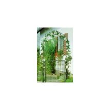 Cancello da Giardino ToColor S 100 x 125 cm – Acciaio zincato e rivestito in polvere – Verde muschio – 4002154402101