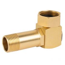 Tlily - Garden Hose Adapter Brass Replacement Part Swivel Reel Parts Fittings Watering Equipment Water Connectors