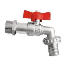 Idmar - Garden Hose Tap 1/2 bsp Butterfly Handle Ball Valve Bib Water Hose Pipe