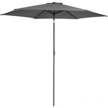 Kingsleeve - 3m Tahiti Aluminium Garden Parasol with Cover uv 80+ Protection 300cm Patio Umbrella with Crank Handle And Tilt Large Sun Shade Canopy