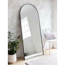 Garden Trading - Charlcombe Indoor Arched Leaning Mirror Large Iron Hallway Lounge