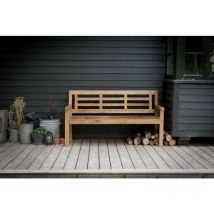 Outdoor Chastleton Bench Seat Chair Teak Wooden Garden Patio Park - Garden Trading
