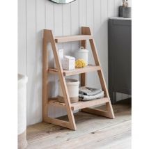 Garden Trading - Southbourne Wooden Shelf Ladder Bathroom Storage Unit Shelves