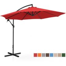 Garden umbrella round ø 300 cm tiltable bar upf 50+