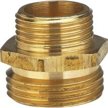 07262-20 Ottone Raccordo filettato di riduzione 26,44 mm (3/4) ag, 20,96 mm (1/2) fe - Gardena