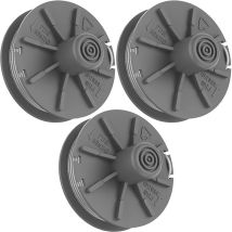 Shining House Trimmerfadenspule, 3-teilige Spule Für Turbo-fadentrimmer 5307-20, 6 M Kabel, Ersatz-rasentrimmerspule, 60 X 37 Mm