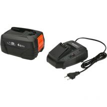 Kit de démarrage power for all. 1 Batterie Li-ion pba 18 v / 4,0 Ah + 1 chargeur al 1830 cv. (14908-20) - Gardena