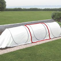 Erweiterung für mobilen Kälteschutztunnel, weiß - Gardenguard