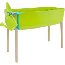 Potager Enfant, Jardini re sur Pieds Potager sur Pied, Plastique et Bois Jardin Potager Enfant, partir de 5 ans, Hauteur 56,5cm 4 Accessoires :
