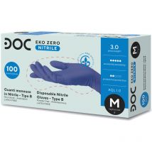 Gardening Eko Zero Ultra Light & Soft 100 Einweg-Nitrilhandschuhe - - Blu