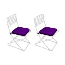 Gardenista - Coussins de Chaise d'extérieur Pour Chaise Resol Palma, 40x40x5 cm Coussins de Chaise Avec Attaches Sécurisées, Coussin de Siège