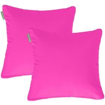 Gardenista - Coussin d'extérieur, Coussins Carrés 45x45 cm, Coussins de Chaise Résistants à l'eau avec Rembourrage en fibres Creuses, Coussin