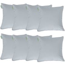 Gardenista - Coussin d'extérieur, Coussins Carrés 45x45 cm, Coussins de Chaise Résistants à l'eau avec Rembourrage en fibres Creuses, Coussin