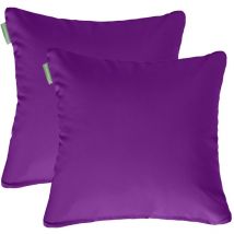 Gardenista - Coussin d'extérieur, Coussins Carrés 45x45 cm, Coussins de Chaise Résistants à l'eau avec Rembourrage en fibres Creuses, Coussin