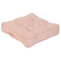 Loft 25 - Coussin de sol pour Salon, Grand Coussin Epais, 50x50x10 cm Coussin de Siège de Yoga, Coussin Touffeté Carré Pour Adultes, Coussin de sol