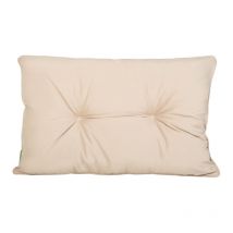 Coussins de dossier touffetés d'extérieur pour meubles en rotin, coussins touffetés résistants à l'eau pour terrasse de jardin, 60x40 cm coussins de