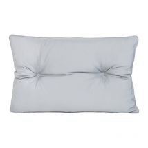 Coussins de dossier touffetés d'extérieur pour meubles en rotin, coussins touffetés résistants à l'eau pour terrasse de jardin, 60x40 cm coussins de