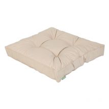 Coussins de siège touffetés pour meubles de jardin, coussins de siège touffetés d'extérieur résistants à l'eau, 60x60 cm coussins de meubles en rotin