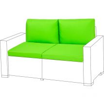 Gardenista - Coussins de siège et oreillers de dossier pour meubles en rotin, Durables Lot de canapé coussins pour jardin avec Remplissage