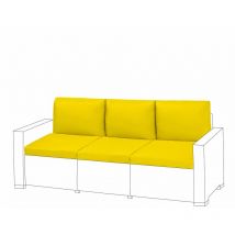 Gardenista - Coussins de siège et oreillers de dossier pour meubles en rotin, Durables Lot de canapé coussins pour jardin avec Remplissage