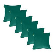 Cuscini quadrati da giardino, 60x60 cm Cuscini per schienale per sedie in rattan con imbottitura, Cuscini quadrati resistenti all'acqua, Cuscini