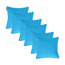 Cuscini quadrati da giardino, 60x60 cm Cuscini per schienale per sedie in rattan con imbottitura, Cuscini quadrati resistenti all'acqua, Cuscini