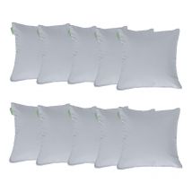 Gardenista - Cuscini sparsi per mobili da giardino, Cuscini quadrati resistenti all'acqua, Cuscini per schienale per sedia in rattan 45x45 cm,