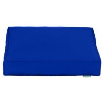 Cuscino per esterni, cuscini da pavimento resistenti all'acqua per giardino, 60x60x10 cm comodo cuscino per sedia da giardino - Blu - Gardenista