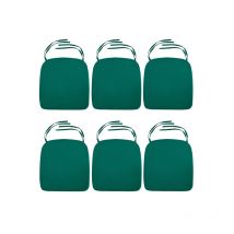 Gardenista Cuscini per sedie da giardino con lacci, cuscini per sedie da giardino resistenti all'acqua con rivestimento rimovibile facile da pulire,