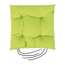 Cuscino di seduta per sedia da giardino, cuscini per sedia da giardino trapuntati resistenti all'acqua con rivestimento rimovibile con cerniera