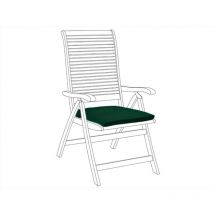 Cuscino per sedia da giardino, Cuscini per sedia resistenti all'acqua 50x44x5 cm, Cuscino per interni ed esterni con lacci sicuri, Cuscini per sedia