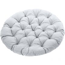 Gardenista - Outdoor Round Tufted Chair Seat Pads for Patio Furniture, Water-Resistant & Fire-Retardant Polyester Seating Cushions for Garden,