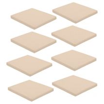 Cojínes de asiento de silla para cojines de asiento antideslizantes para exteriores con fundas resistentes al agua y extraibles Cojín de silla de