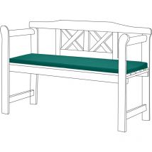Sitzkissen für 2-Sitzer-Außenbank, 117x39x5 cm wasserabweisende Sitzbankauflage, langlebige und leichte Gartenbank-Sitzpolsterung für Terrassenmöbel