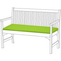Sitzkissen für 2-Sitzer-Außenbank, 108x45x5 cm wasserabweisende Sitzbankauflage, langlebige und leichte Gartenbank-Sitzpolsterung für Terrassenmöbel