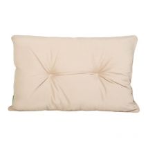 Getuftete Rückenkissen für den Außenbereich für Rattanmöbel, wasserabweisende getuftete Kissen für Gartenterrasse, 60x40 cm leichte Rückenkissen